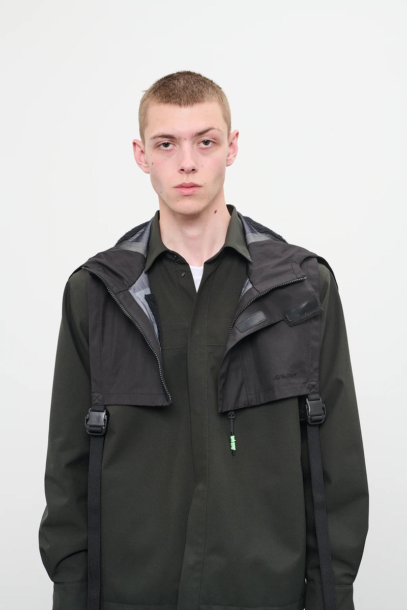 アクセサリー GR10K ALPHA PATCHES HOOD / _J.L-A.L_ ALPHA® PATCHES HOOD - BLACK – THE ROOM BY BASMATEE