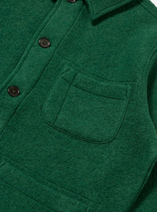 WOOL FLEECE FIELD JACKET