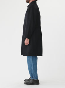 BLACK WOOL COAT