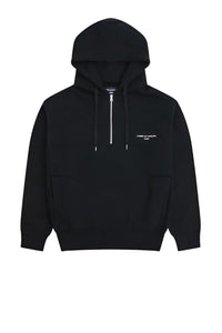 1/2 ZIP KNIT HOODIE - THE ROOM BY BASMATEE