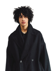 GREAT WOOL COAT BLACK