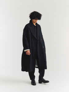 GREAT WOOL COAT BLACK