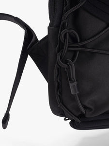 LADON BRAIDED BLACK BACKPACK