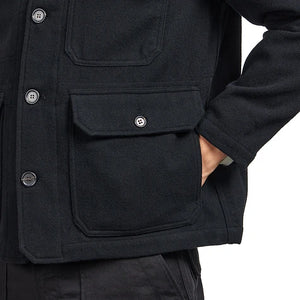 UTILITY JACKET WOOL BLACK