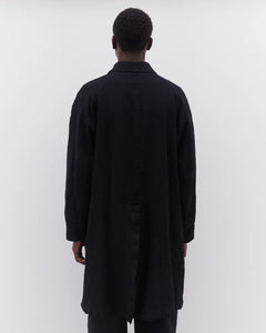 WOOL COAT BLACK