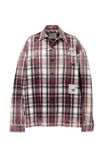 VINTAGE LIKE CHECK SHIRT