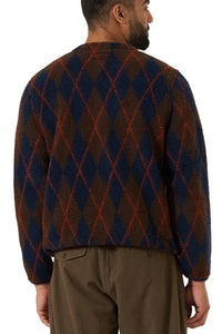 ARGYLL FLEECE CARDIGAN - THE ROOM BY BASMATEE