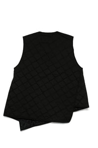 ASYMETRIC GILET BLACK - THE ROOM BY BASMATEE