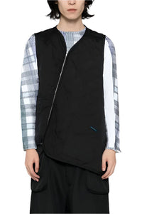 ASYMETRIC GILET BLACK - THE ROOM BY BASMATEE