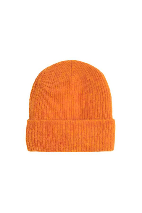 BABY WOOL HAT ORANGE - THE ROOM BY BASMATEE