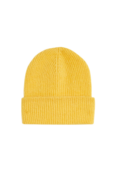 BABY WOOL HAT YELLOW