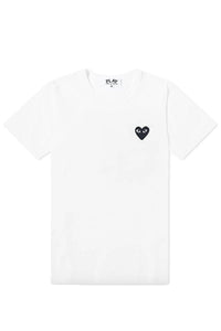 BASIC CDG BLACK HEART LOGO TEE - THE ROOM BY BASMATEE