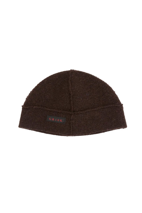 FELTED HAT - DARK BROWN