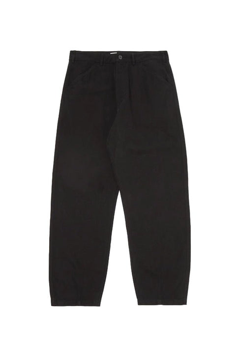 BLACK CANVAS UTILITY PANT - THE ROOM BY BASMATEE