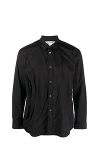 BLACK ROUND SHIRT - THE ROOM BY BASMATEE