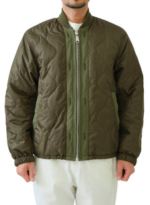 BOMBER GREEN REVERSIBLE - THE ROOM BY BASMATEE