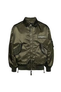 CDG HOMME BOMBER OLIVE