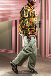 LAMINGTON JACKET - MULTI COLORED CHECKS