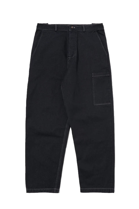 COVERALL PANT BLACK DENIM