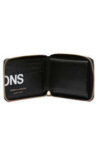 CDG HUGE LOGO WALLET (BLACK SA7100HL) - THE ROOM BY BASMATEE