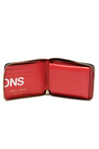 CDG HUGE LOGO WALLET (RED SA7100HL) - THE ROOM BY BASMATEE