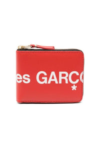 CDG HUGE LOGO WALLET (RED SA7100HL) - THE ROOM BY BASMATEE