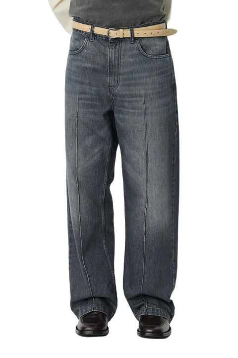 CEREMONY JEANS - STONEWASHED GREY - THE ROOM BY BASMATEE