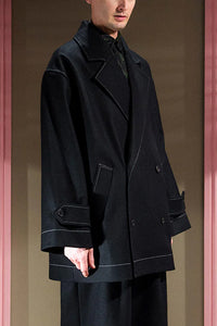 DIMOUT COAT - BLACK