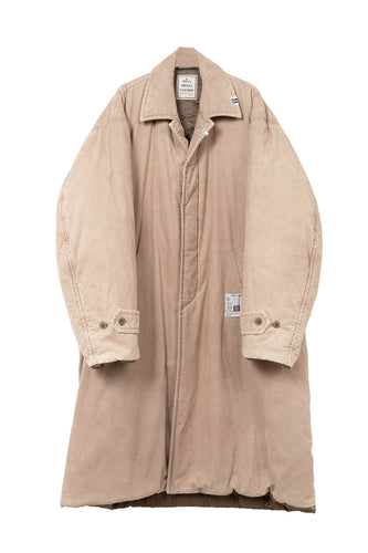 PUFFER CORDUROY COAT