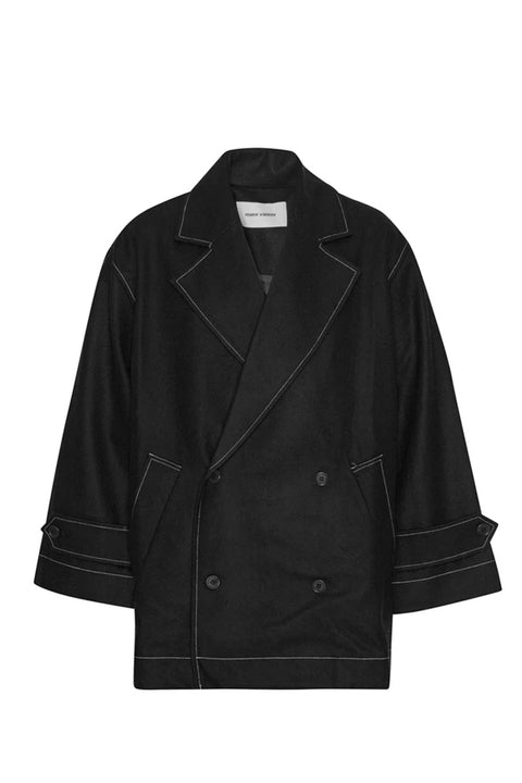 DIMOUT COAT - BLACK