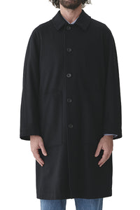 BLACK WOOL COAT