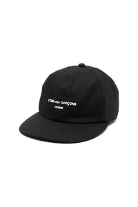 CDG HOMME CAP BLACK