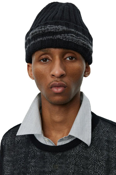 COURT BEANIE BLACK - THE ROOM BY BASMATEE