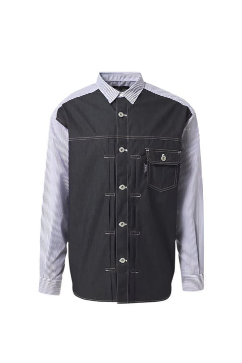 DENIM COTTON SHIRT - THE ROOM BY BASMATEE