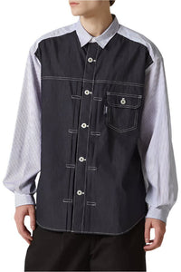 DENIM COTTON SHIRT - THE ROOM BY BASMATEE