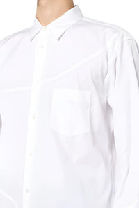 PANELLED SHIRT WHITE