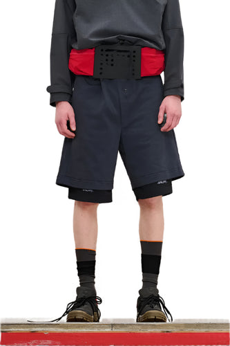 DOUBLE LAYER UTILITY SHORTS