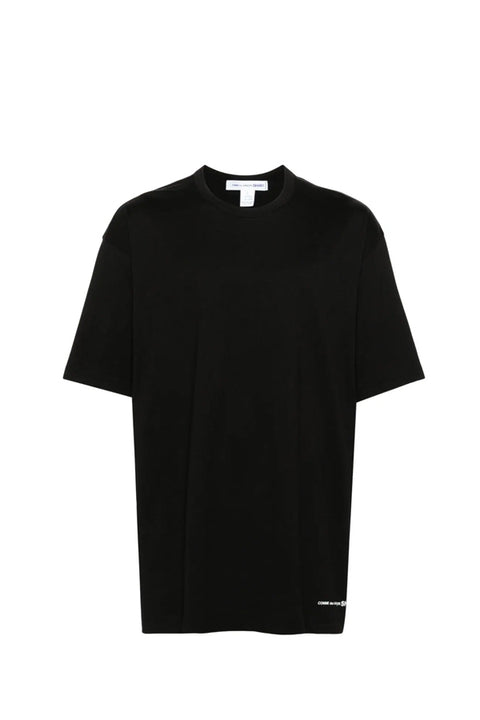 DROP-SHOULDER TSHIRT BLACK