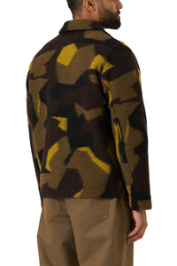 CAMO FLEECE FIELD JACKET