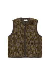 ZIP GILET GEOMETRIC