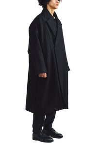 GREAT WOOL COAT BLACK