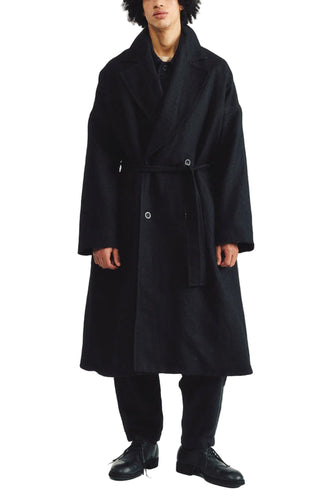 GREAT WOOL COAT BLACK