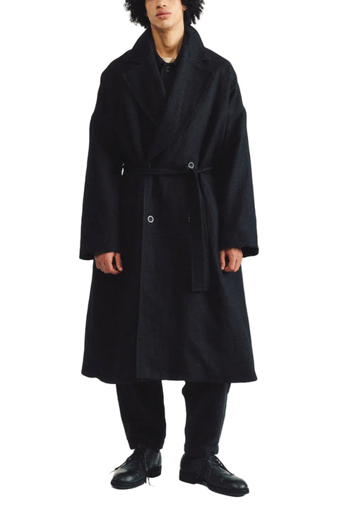 GREAT WOOL COAT BLACK