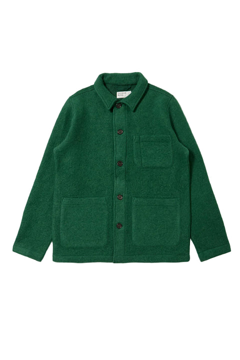 WOOL FLEECE FIELD JACKET
