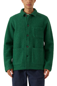 WOOL FLEECE FIELD JACKET