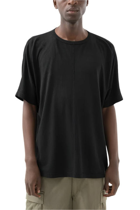 HEMP CROSS LOOSE T - SHIRT - THE ROOM BY BASMATEE