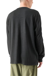 HEMP CROSS LOOSE LS T-SHIRT