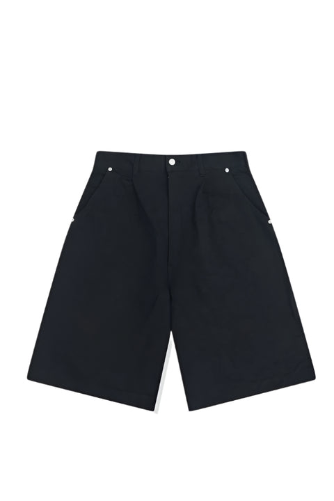 TWILL WIDE LEG SHORTS
