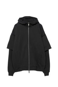 KIMONO HOODED SWEAT