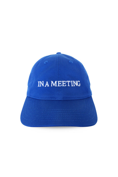 IN A MEETING HAT